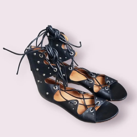 IRO Xiri Lace Up Gladiator Sandals - Picture 1 of 8